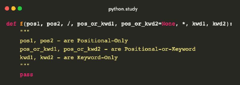 Featured image of post Keyword-Only and Positional-Only Parameters in Function